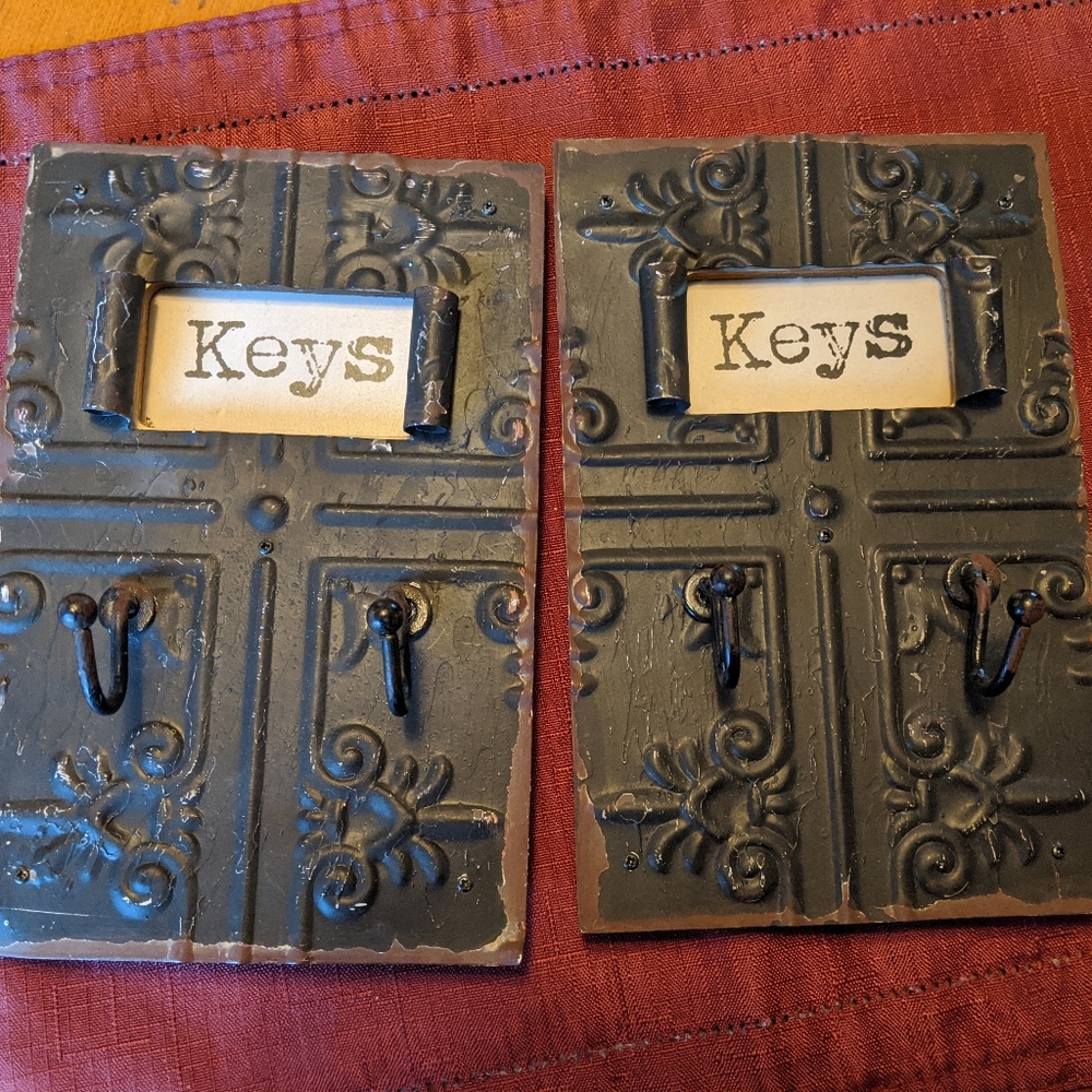 Rustic Hanging Key Holder's
